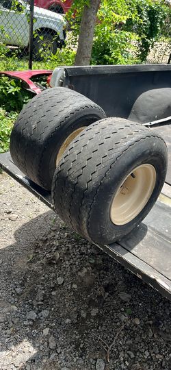 Garden tractor tires