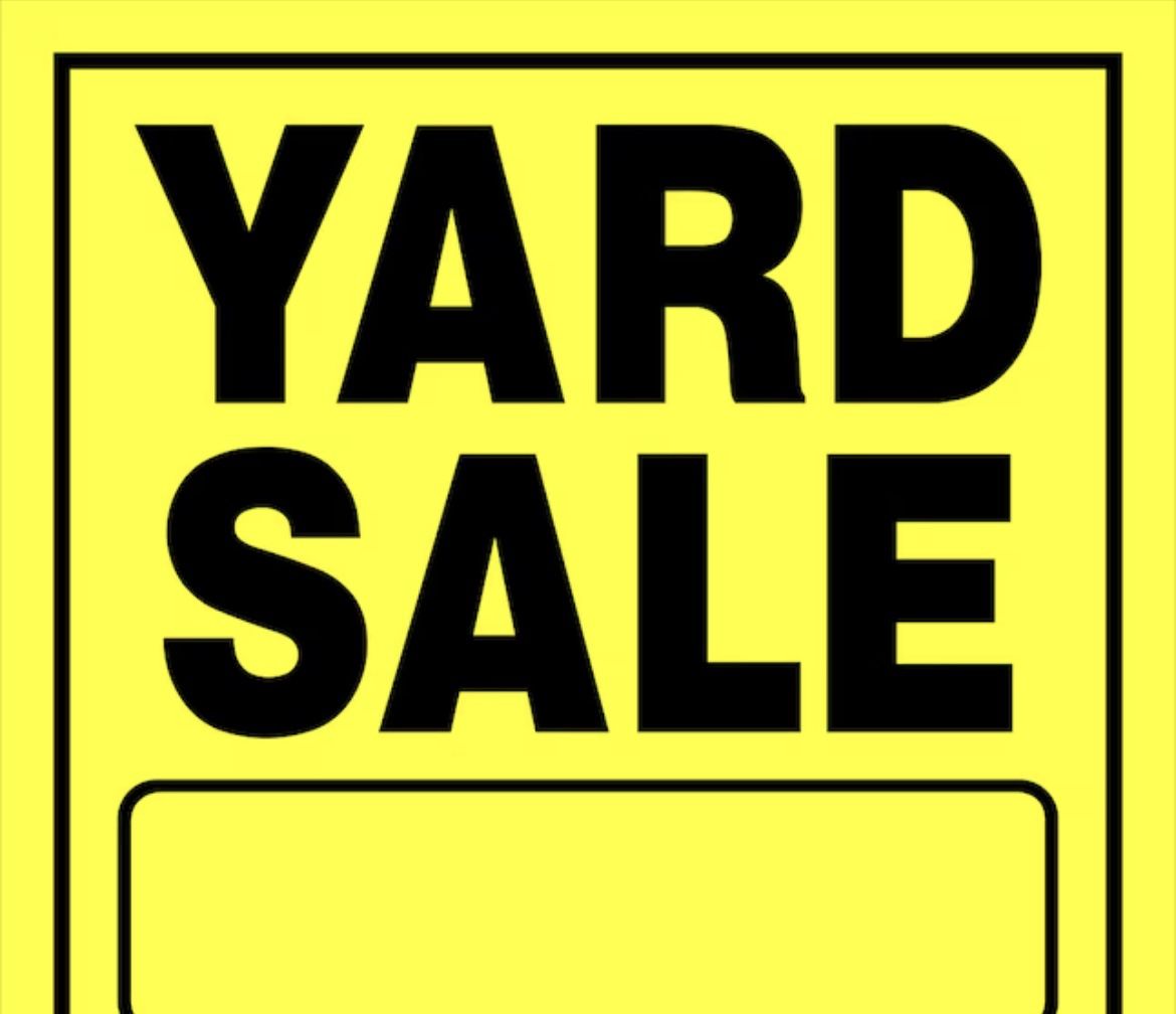 YARD SALE 9/27