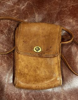 Vintage Coach, Small Purse, Satchel, Crossbody Bag, Messenger, Bag, Glove, Leather Style 215