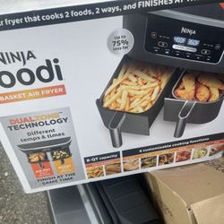 Ninja Foodi 8qt Double Basket Air Fryer 
