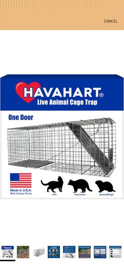 Havahart humane trap