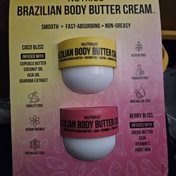 Nutrius BRAZILIAN BODY BUTTER CREAM 