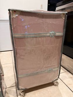 Pink Vintage-Style Luggage (Large ) Cotrunkage Brand
