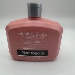 Neutrogena Healthy Scalp Clarify & Shine Pink Grapefruit Conditioner 12 oz New
