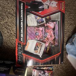 🔥 Pokémon Team Rocket’s Mewtwo GX Box – SEALED! 🔥 💥 Rare Collector’s Box – Great Condition 