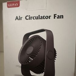 GUPAY Air Circulator Desk Fan – Brand New in Box