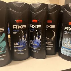 Axe Body Wash. Any 5 Bottles For $15