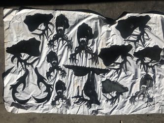 1/8” steel silhouettes