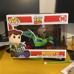 Funko Pop! 56 Disney Pixar Toy Story: Woody with RC POP! Rides