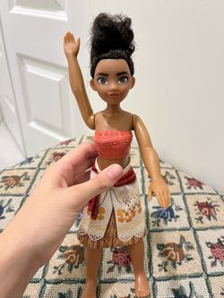 Moana Swimming Doll And Hairdorables Surprise Doll, Box Included