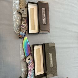 NEW Folding Designer Pocket Knives 