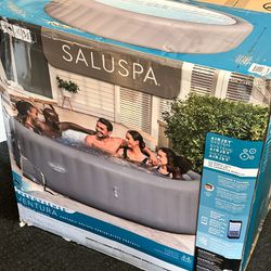 ($703 Retail) 6-8 Adults Saluspa Ventura Airjet System Like New Cooling Pool / Hot Tub