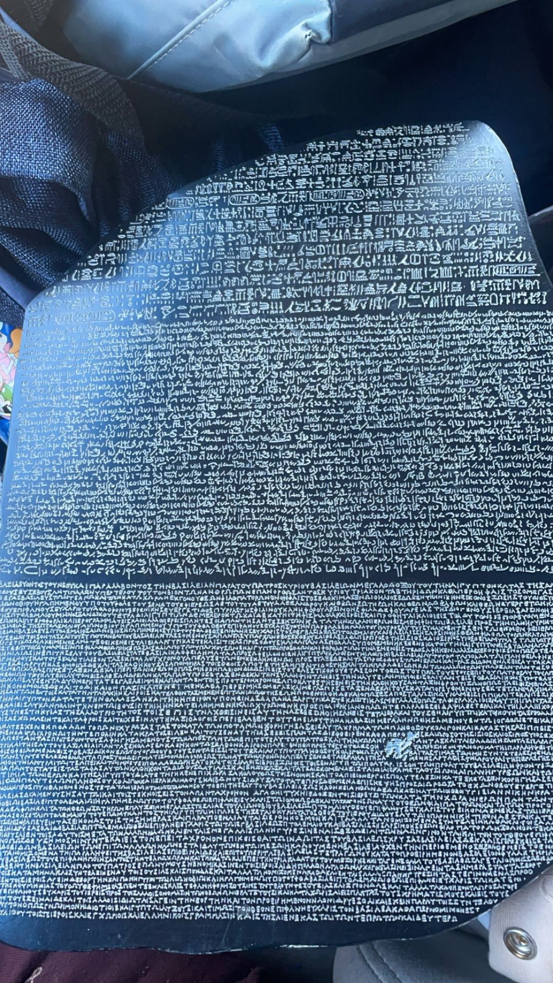 The Rosetta Stone Statue