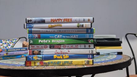 9 kids movies DVD