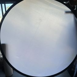 Reflector With Gold Cover