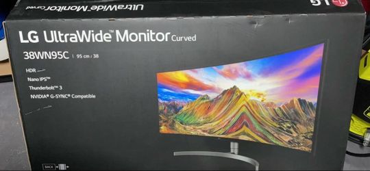 LG 38" 21:9 Curved WQHD IPS 1440P Display