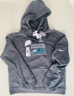 Nike Gray Philadelphia Eagles Super Bowl Champions Hoodie