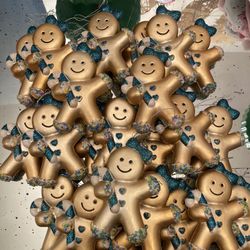Gingerbread Man Christmas Ornaments
