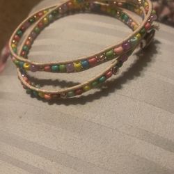 Handmade Bead Wrap Bracelet 
