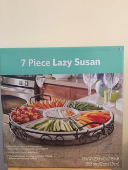 7pc lazy Susan