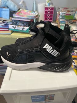 Puma Black High-Top Sneakers