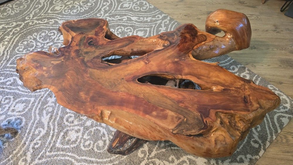 Coffee Table Live Egde Slab