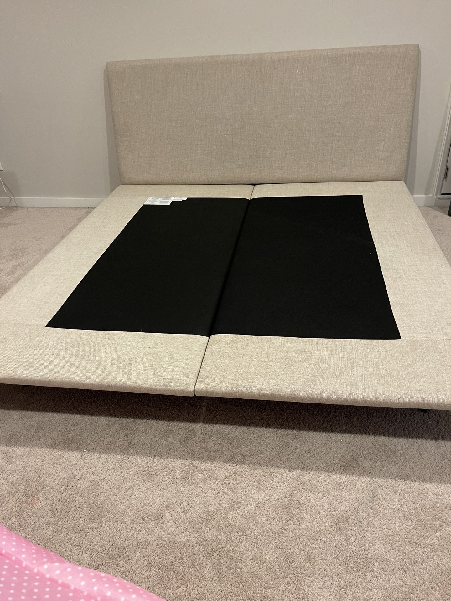King and Queen size platform Bed Brand New In A Box By Saatva