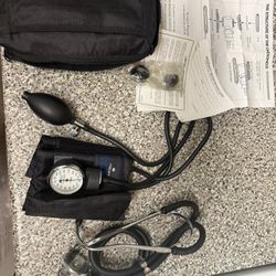 Blood Pressure Cuff And Stethoscope Kit