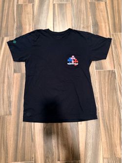 Chrome Hearts Cross Cemetery Tee 'Black/Multicolor'