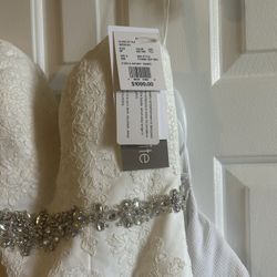 Brand New David’s Bridal Dress With Tags 