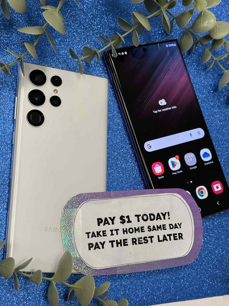 Samsung Galaxy S22 Ultra 5G - Pay $1 DOWN AVAILABLE - NO CREDIT NEEDED