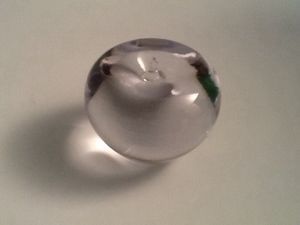 Clear Glass Paper weight