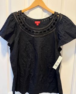 Brand New ELLE Black Blouse women’s size XL - Simi Valley