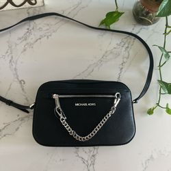 Razor black MICHAEL Kors shoulder bag
