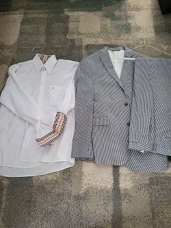Mens Sacks Fith Avenue Suit NO SHIRT