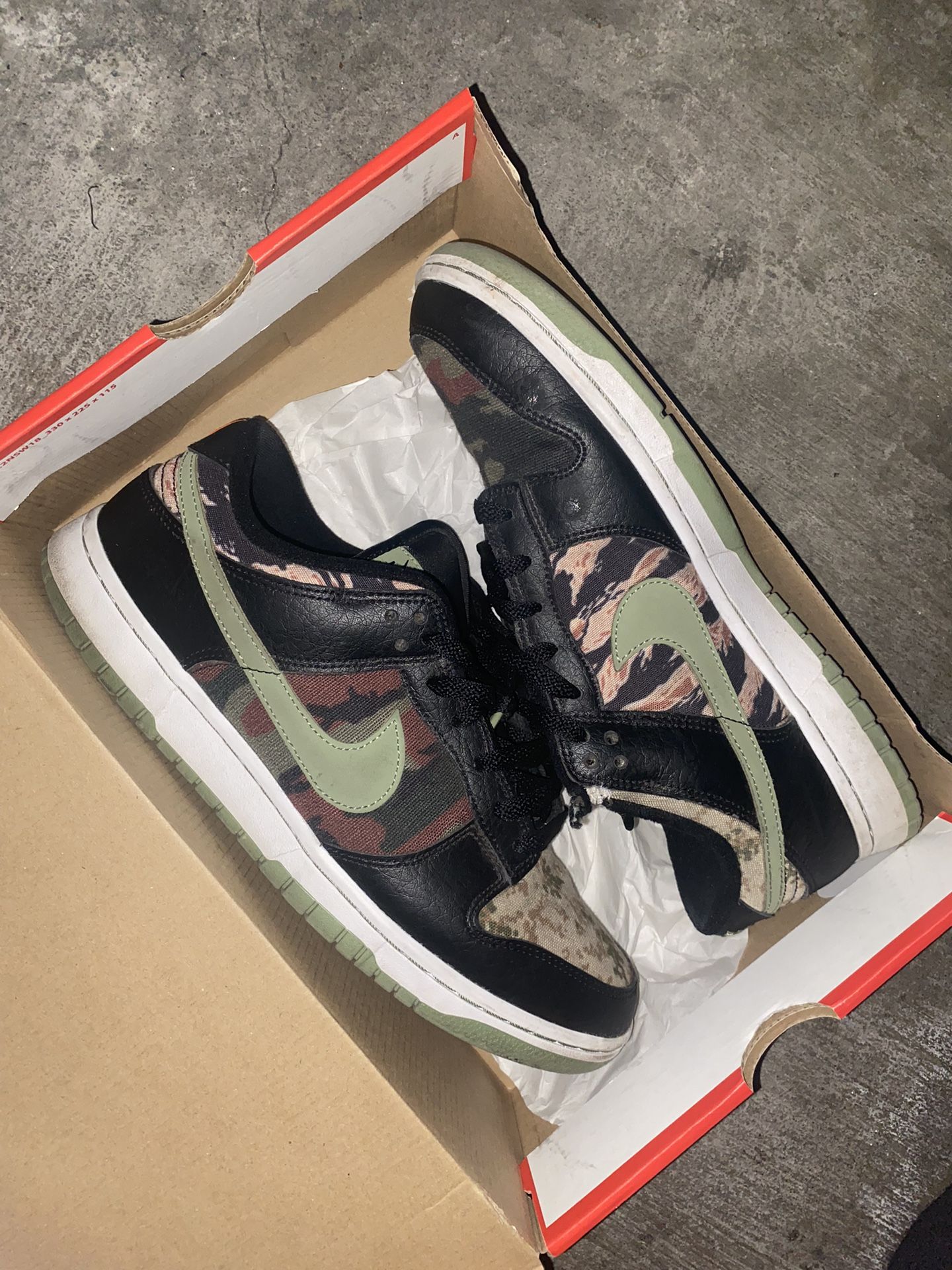 Camo Dunks