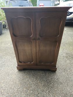 Vintage Wooden Sideboard Cabinet