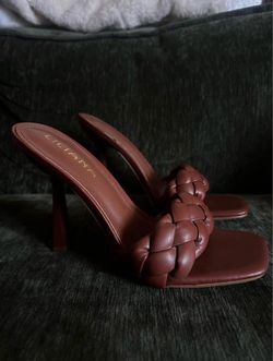 Brown Heel Sandal