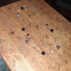 Black And White Necklace 