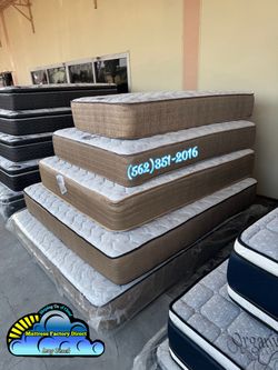 Lesly twin size mattress and Boxspring bed set Colchon y tambor