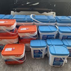 Sealed- CLOROX & HTH Chlorinating Swimming Pool Tablets