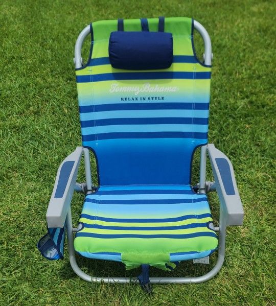Tommy Bahama Beach Chair, Lay Flat , Backpack, Lightweight 
