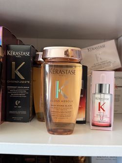 Kerastase Gloss Absolu High-Shine Anti-Frizz Shampoo for Fine to Medium Hair