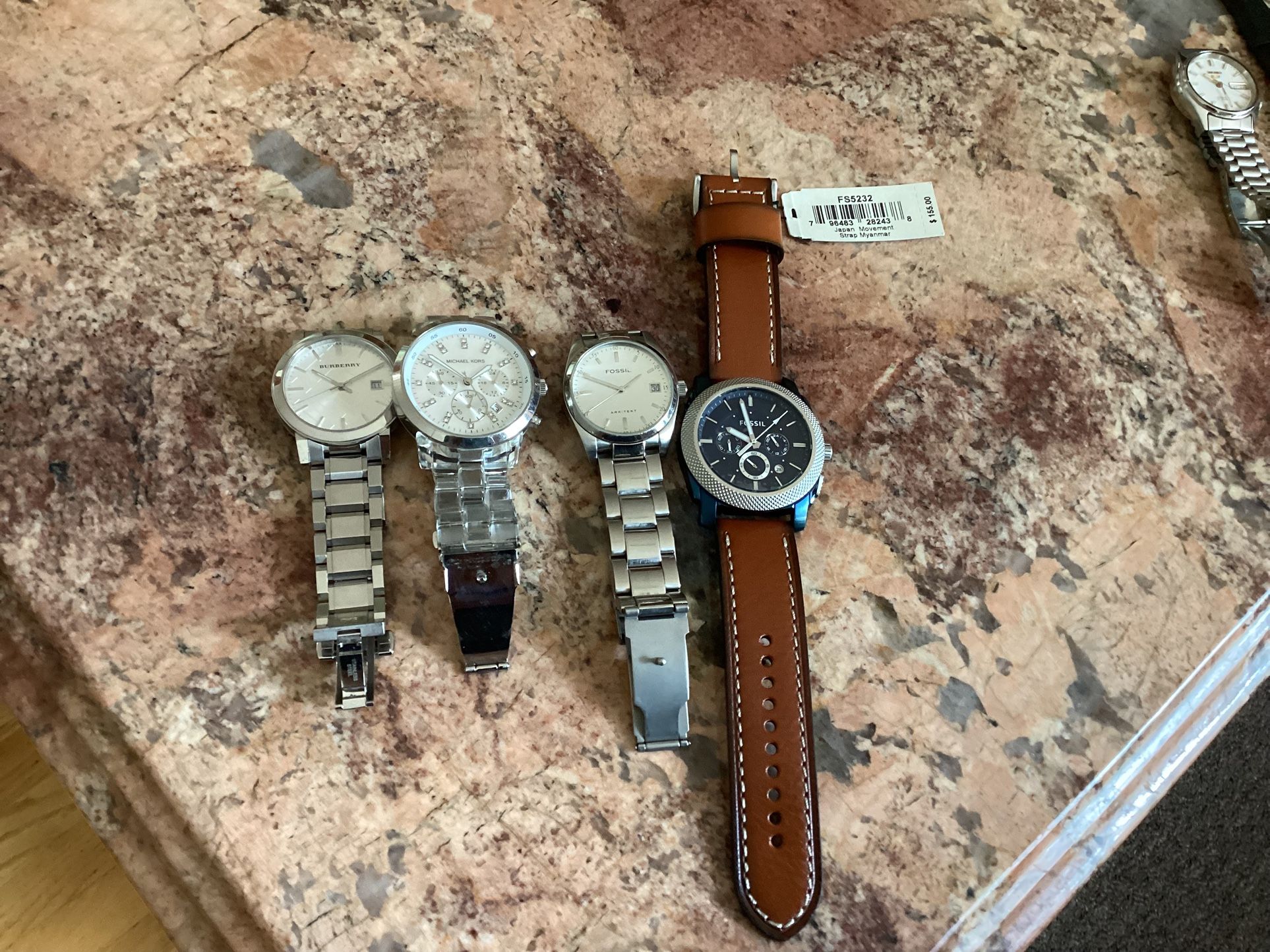 4 Brand Name Watches