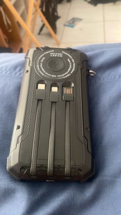 Power bank + Solar Powered