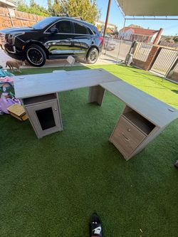 L Shaped desk