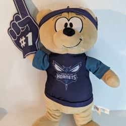 Charlotte Hornets Teddy Bear Plush New