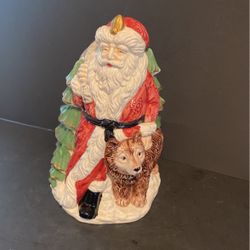 Vintage small cookie or candy jar 9 inches tall. 1991