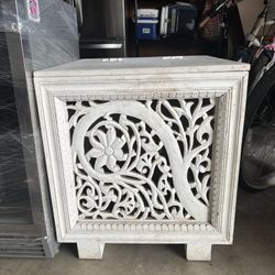 Wood Storage Cabinet 