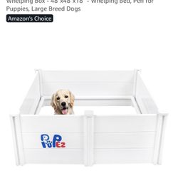 Whelping Box for puppies